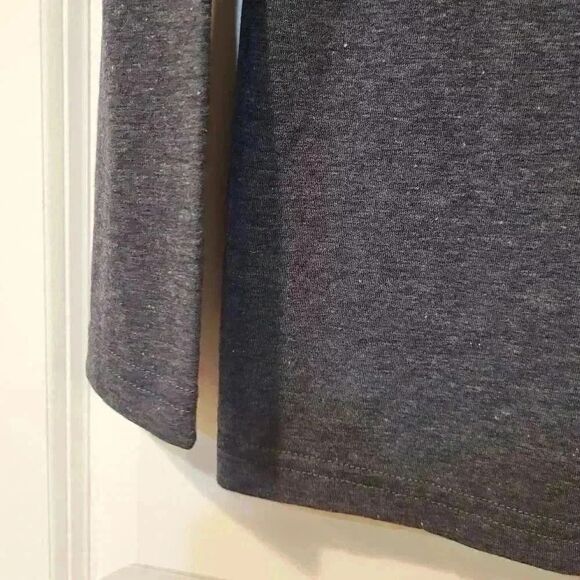 𝅺RBX Men's Charcoal Heather Gray Long Sleeve T-Shirt, NEW NWT - Picture 6 of 9